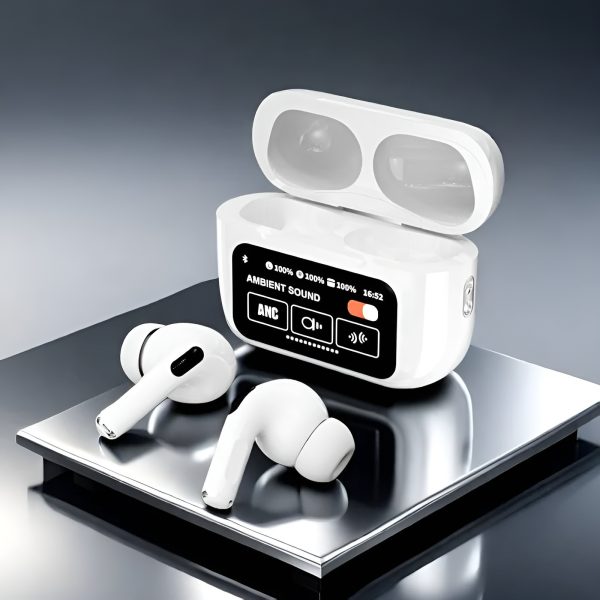 Airpods A9 Pro – Anc & Enc Noise Reduction, Touch Control, Boosted Bass, Wireless Earbuds For Android & Ios - Bhazura 