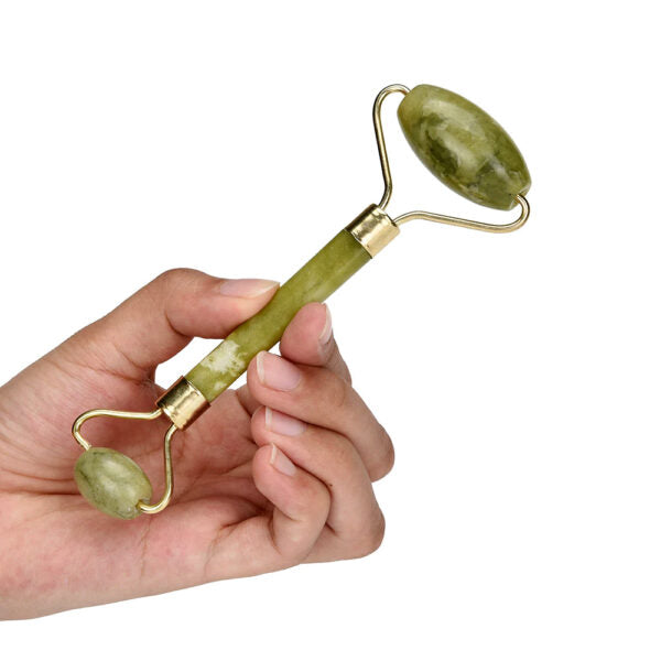 Flawless Jade Roller With Guasha (marble Stone) Stimulates Healthier Skin - Bhazura 