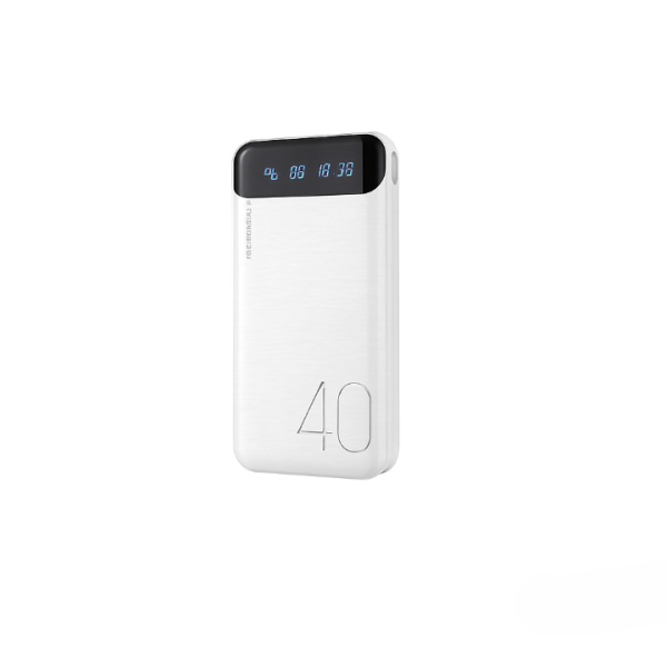 Portable Power Bank 20000mah – High Capacity With Led Display & Fast Charging Support (random Color) - Bhazura 