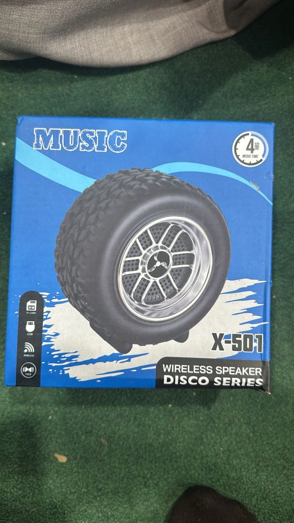 Wheel Shape Bluetooth Speaker - Bhazura 