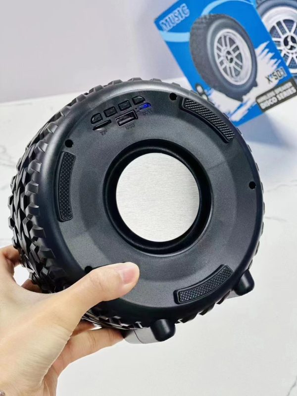 Wheel Shape Bluetooth Speaker - Bhazura 